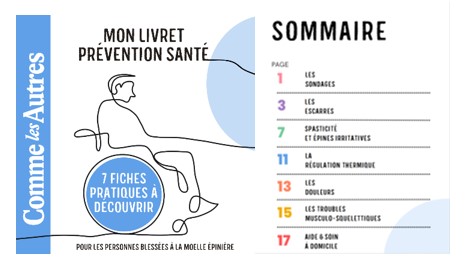 Art.Les_livrets_r%C3%A9seaux_mutl_th%C3%A9matiques_V5-livretsant%C3%A9 Les livrets, r&eacute;seaux multi-th&eacute;matiques apr&egrave;s une l&eacute;sion de la moelle &eacute;pini&egrave;re dans la vie quotidienne
